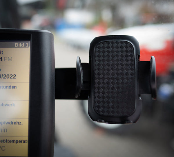 Gadgetme mobiele telefoon houder geschikt voor Case, New Holland, Steyr