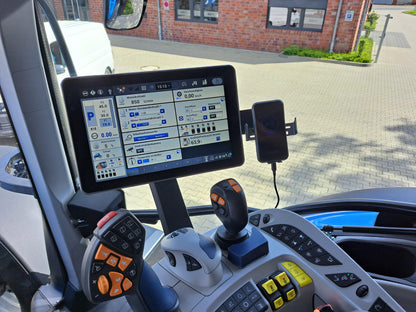 GADGETME wireless phone holder suitable for Case, New Holland & Steyr, AFS 700 Plus / IntelliView 12