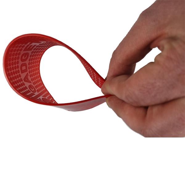 Insert en caoutchouc couleur rouge