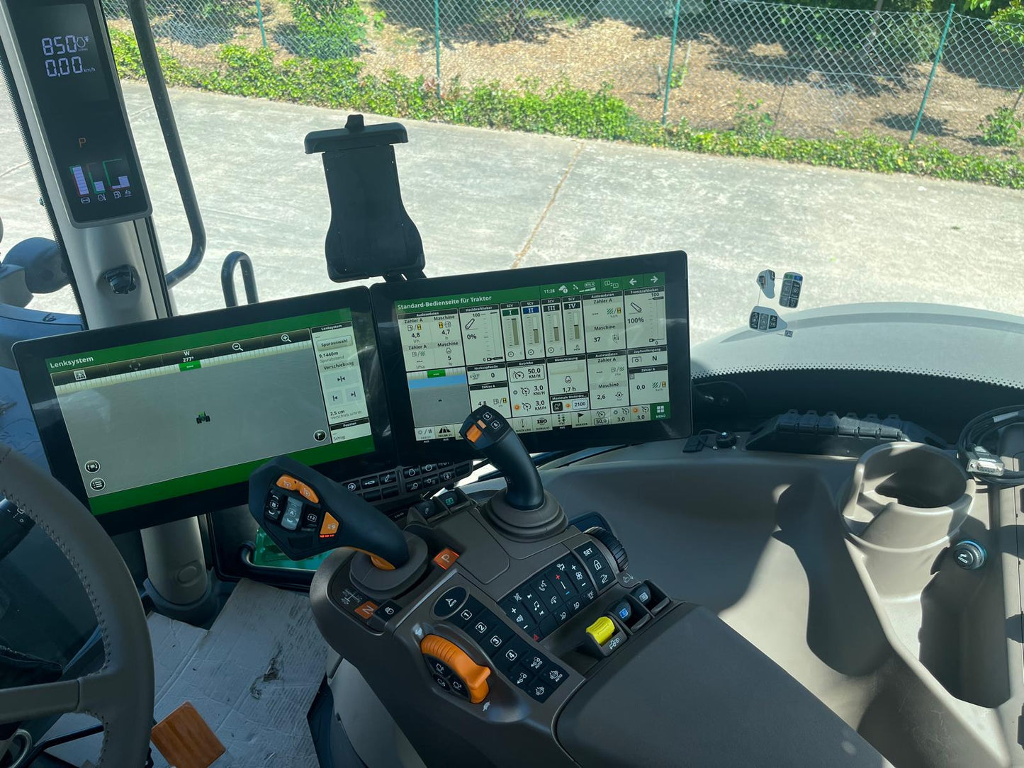 D&S Doppeldisplay-Halter passend für John Deere G5 Plus